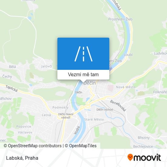 Labská mapa