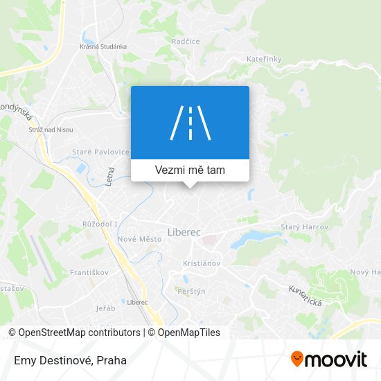 Emy Destinové mapa