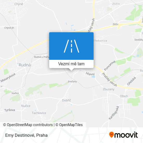 Emy Destinové mapa