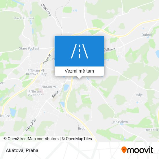 Akátová mapa