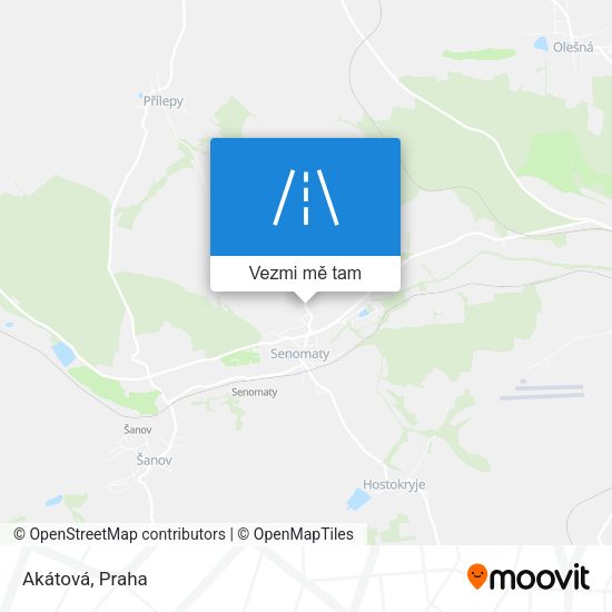 Akátová mapa