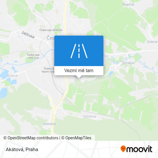Akátová mapa
