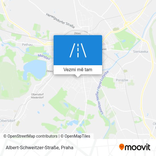 Albert-Schweitzer-Straße mapa