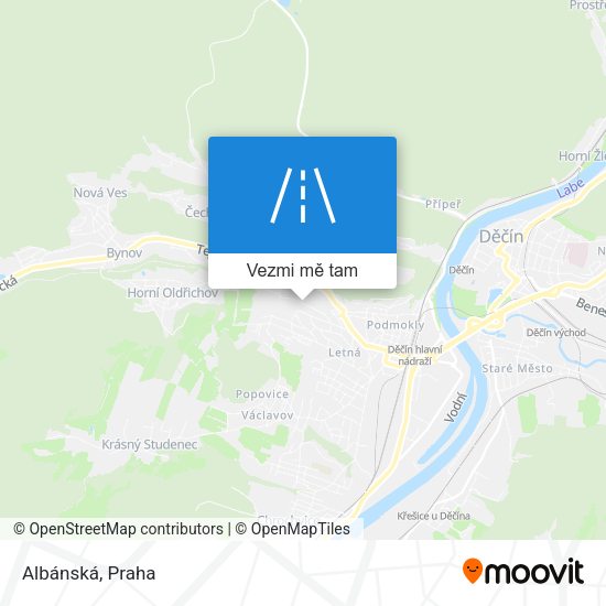 Albánská mapa