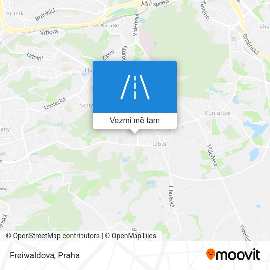 Freiwaldova mapa
