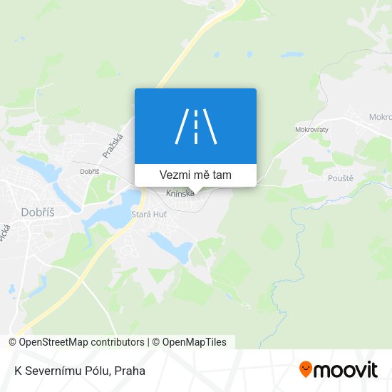 K Severnímu Pólu mapa