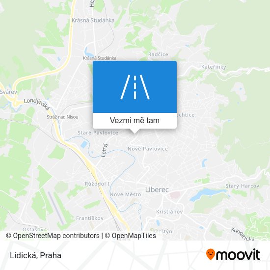 Lidická mapa
