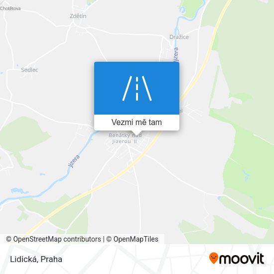 Lidická mapa