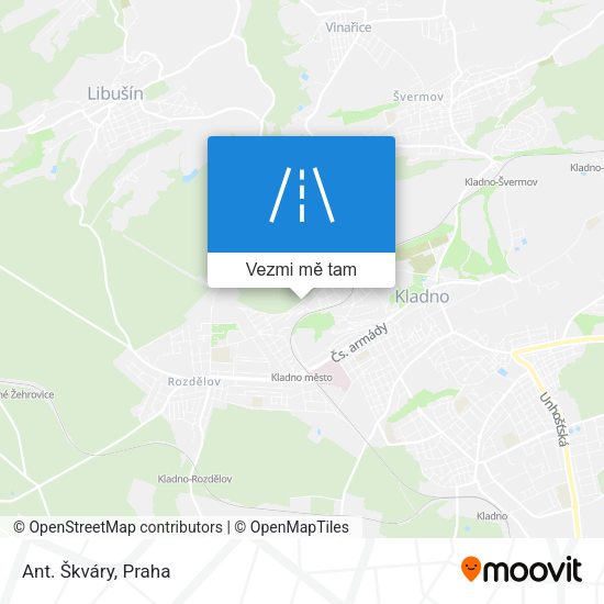 Ant. Škváry mapa