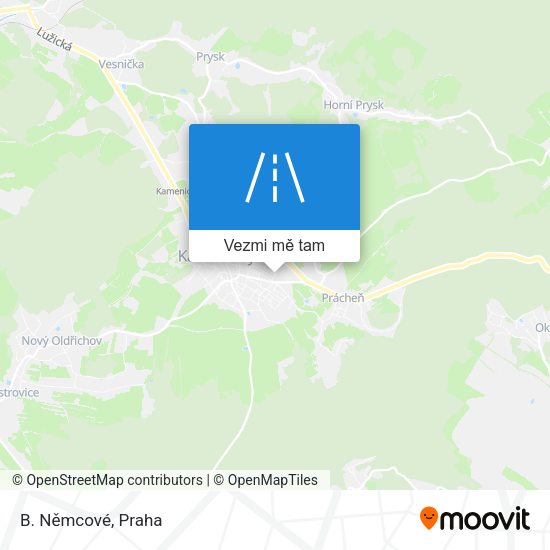 B. Němcové mapa