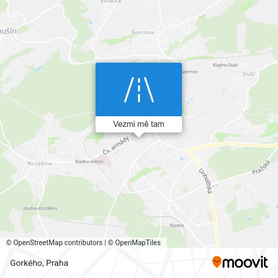 Gorkého mapa