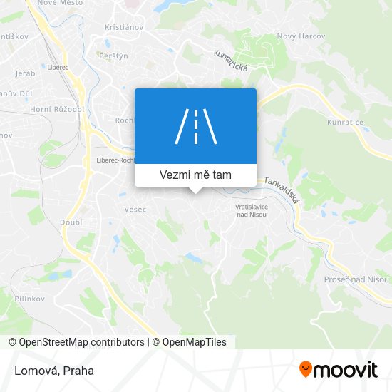 Lomová mapa