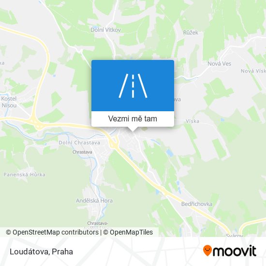 Loudátova mapa