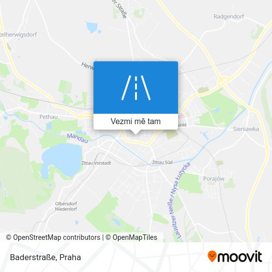 Baderstraße mapa