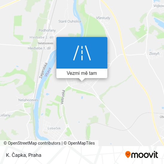 K. Čapka mapa
