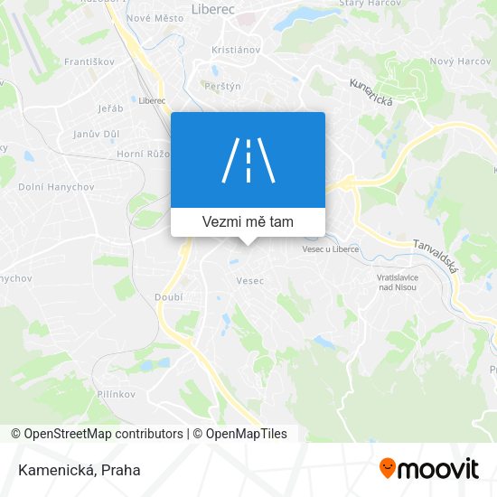 Kamenická mapa