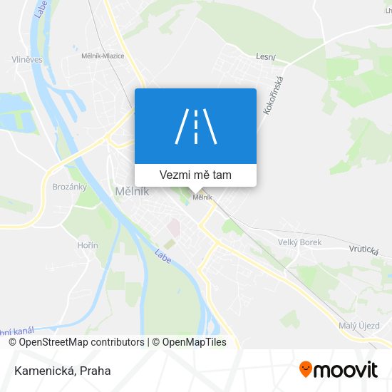 Kamenická mapa