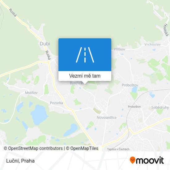 Luční mapa