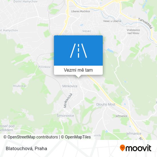 Blatouchová mapa