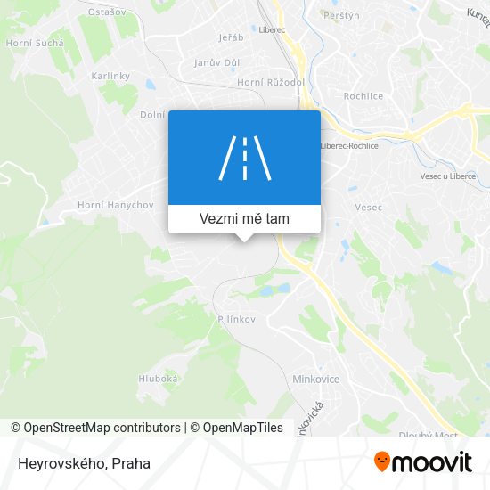 Heyrovského mapa
