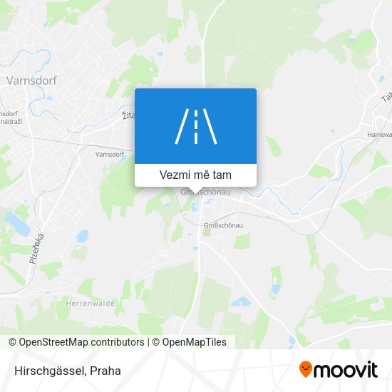 Hirschgässel mapa