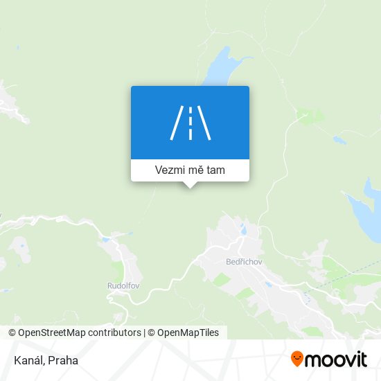 Kanál mapa