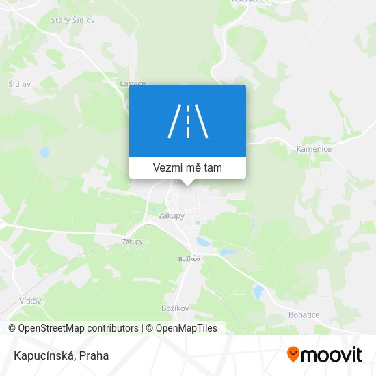 Kapucínská mapa