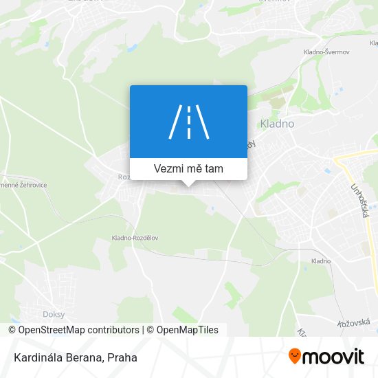 Kardinála Berana mapa