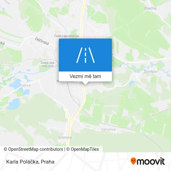 Karla Poláčka mapa