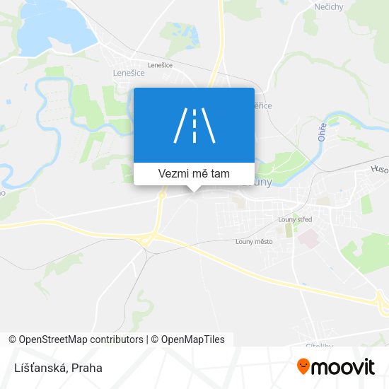 Líšťanská mapa