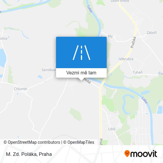 M. Zd. Poláka mapa