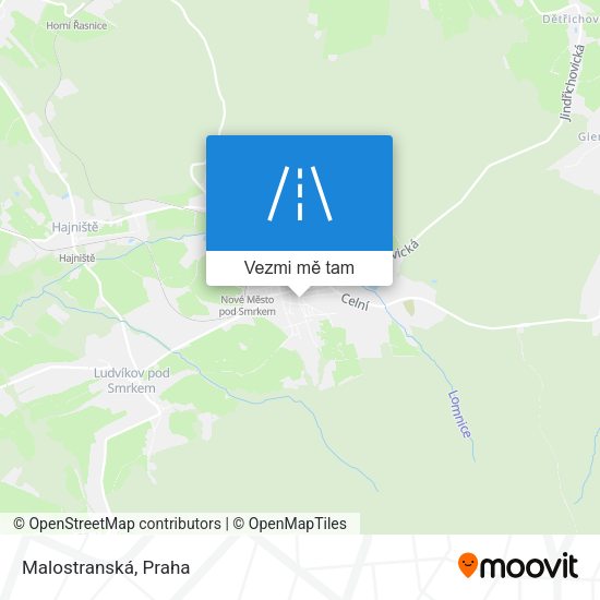 Malostranská mapa