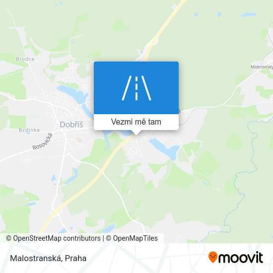 Malostranská mapa