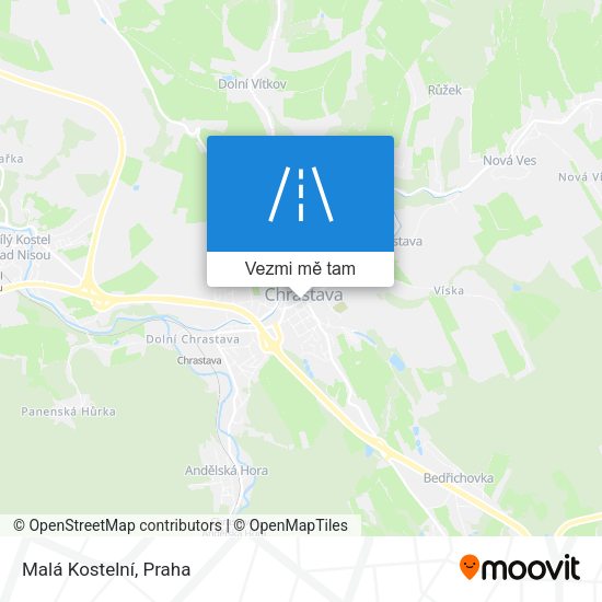 Malá Kostelní mapa