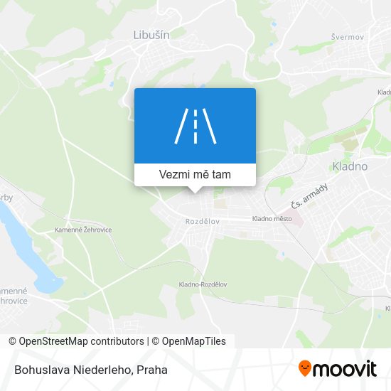 Bohuslava Niederleho mapa