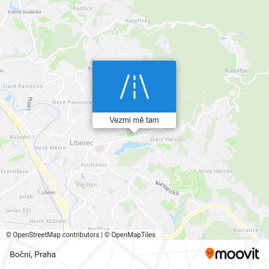 Boční mapa