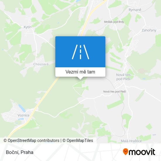 Boční mapa