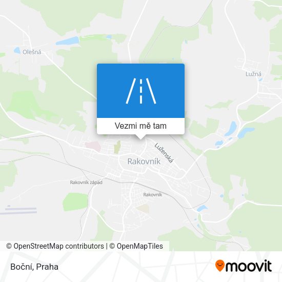 Boční mapa