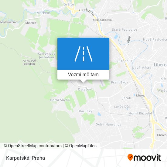 Karpatská mapa