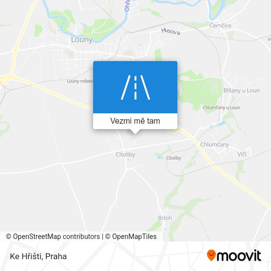 Ke Hřišti mapa