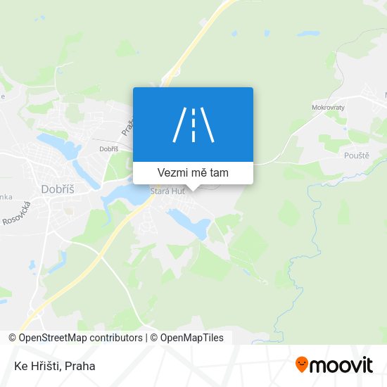 Ke Hřišti mapa