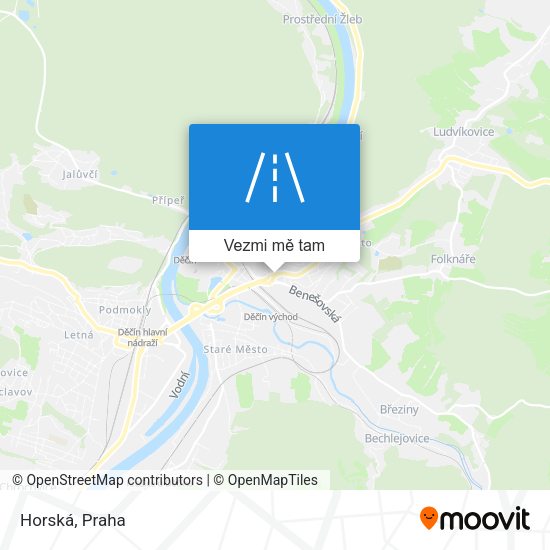 Horská mapa