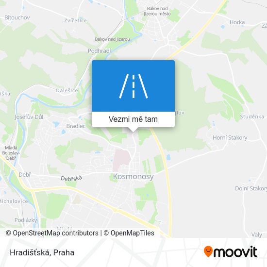 Hradišťská mapa