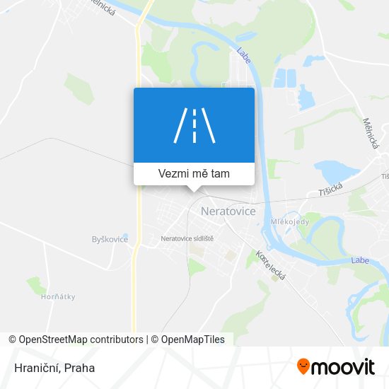Hraniční mapa