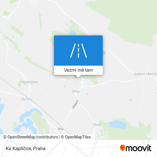 Ke Kapličce mapa