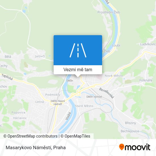 Masarykovo Náměstí mapa