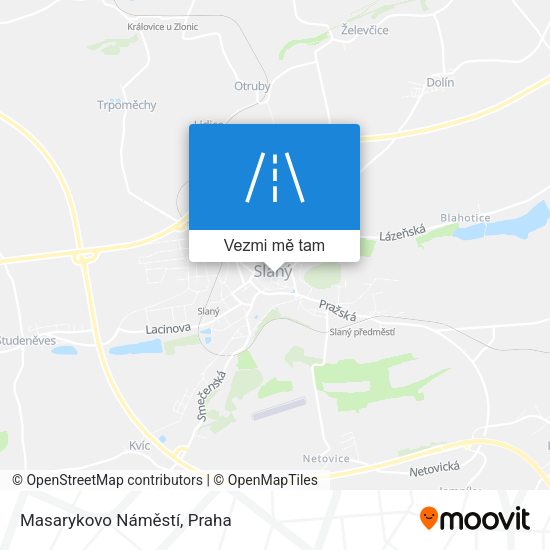 Masarykovo Náměstí mapa