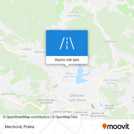 Mechová mapa