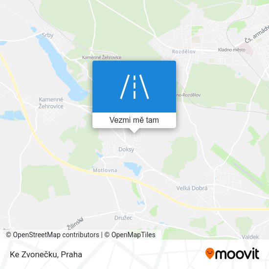 Ke Zvonečku mapa