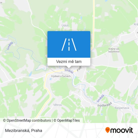 Mezibranská mapa